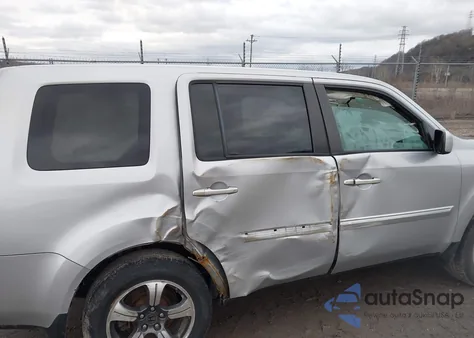 2015 Honda Pilot Se from USA, damaged, VIN 5FNYF4H34FB063202